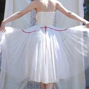 1950s tulle dress